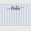 Thumbnail: Navy Cabana Stripe Notes Notepad