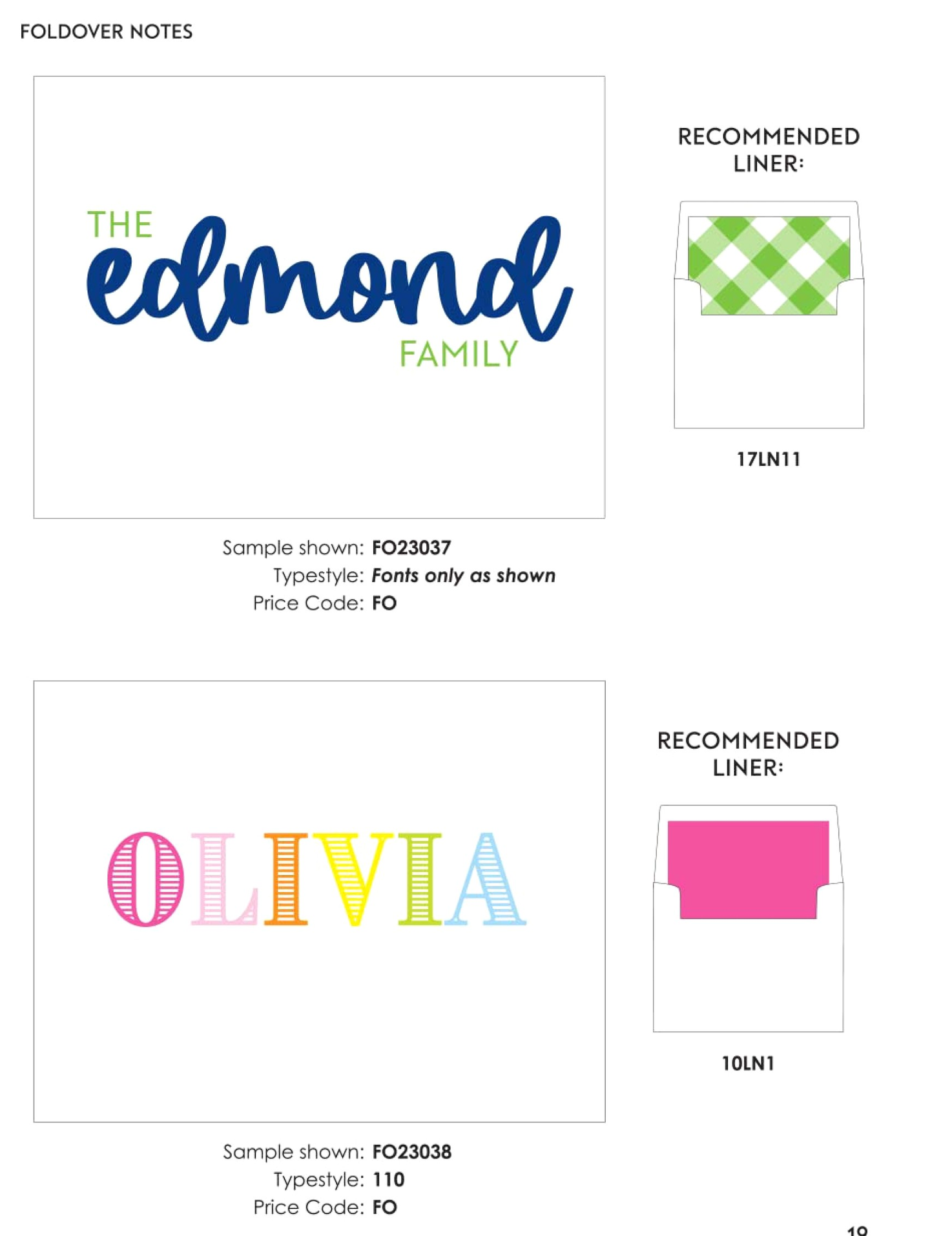 Bold Family & Rainbow Stationery