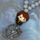 Thumbnail: Magical Boy Loop Beaded Wristlet Key Fob