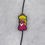 Thumbnail: Gamer Princess Pink Double-Sided Silicone Focal Bead