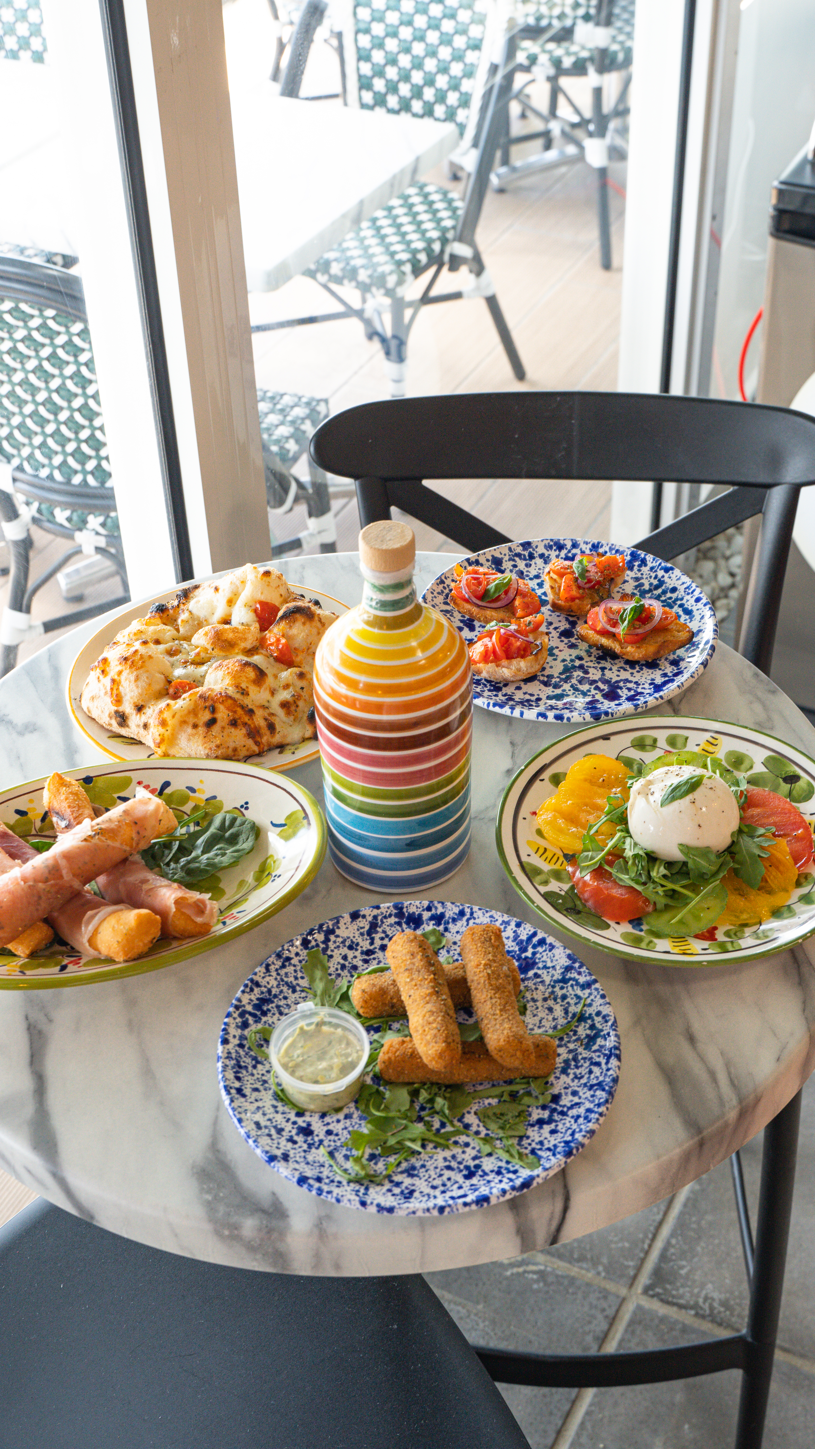 Arranged Food and Objects