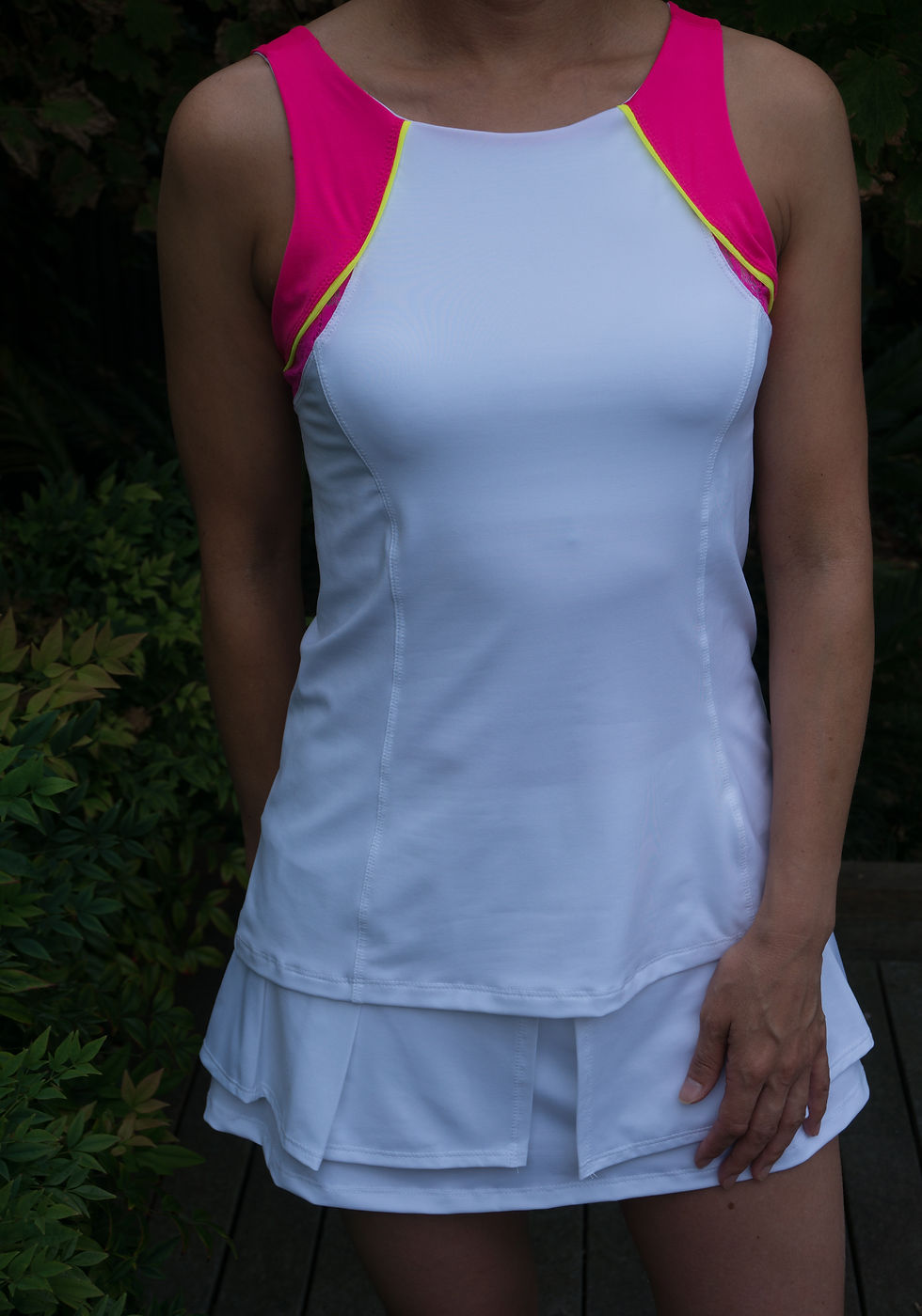 Thumbnail: Lucky In Love Womens Pleat Layer Tennis Skirt