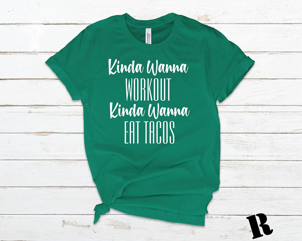 Thumbnail: Kinda Wanna Workout Kinda Wanna Taco | Unisex T-Shirt