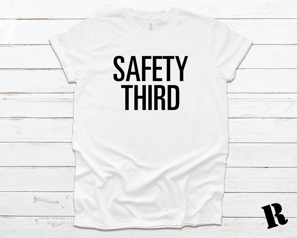 Thumbnail: Safety Third | Unisex T-Shirt