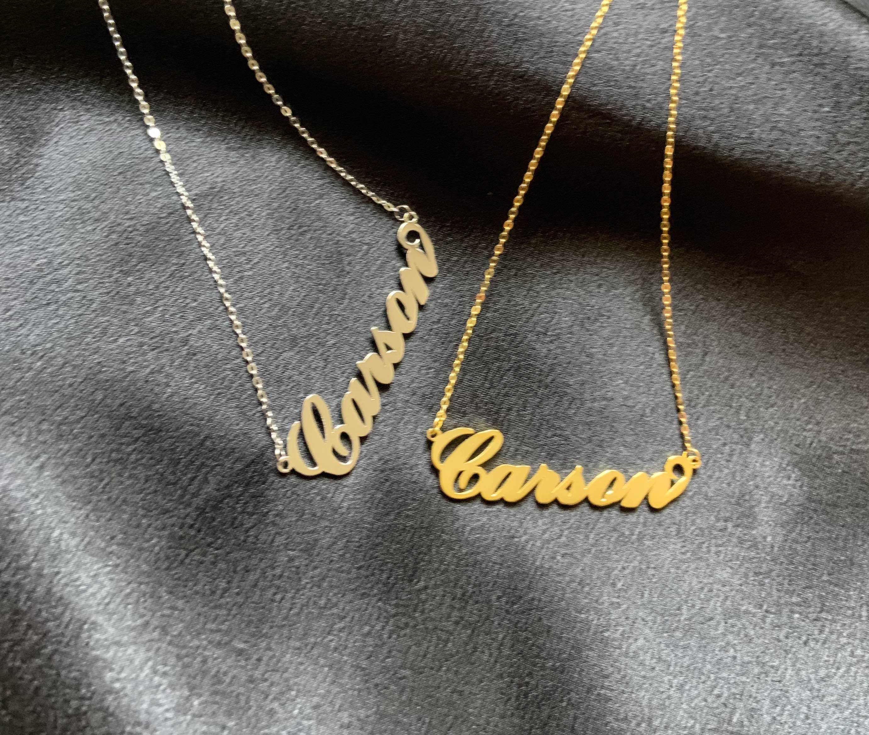 Custom Name Plate Necklace \