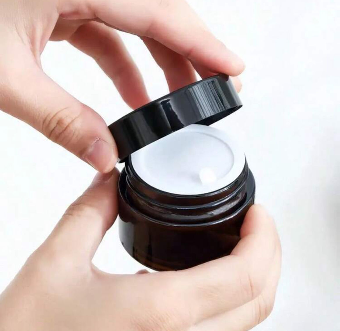 Amber Cosmetic Jars (50ml)