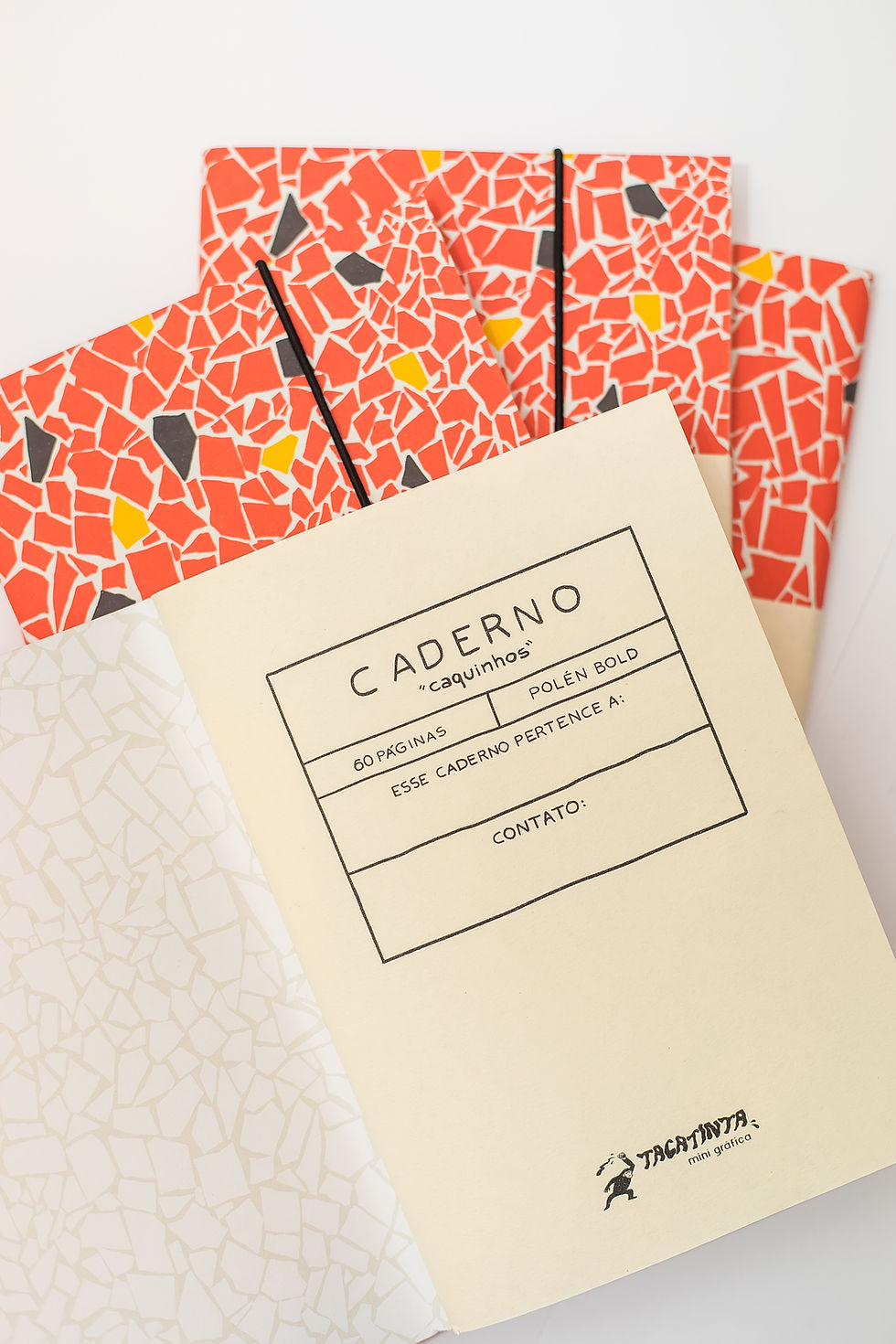 Miniatura: Caderno sem pauta - Caquinhos