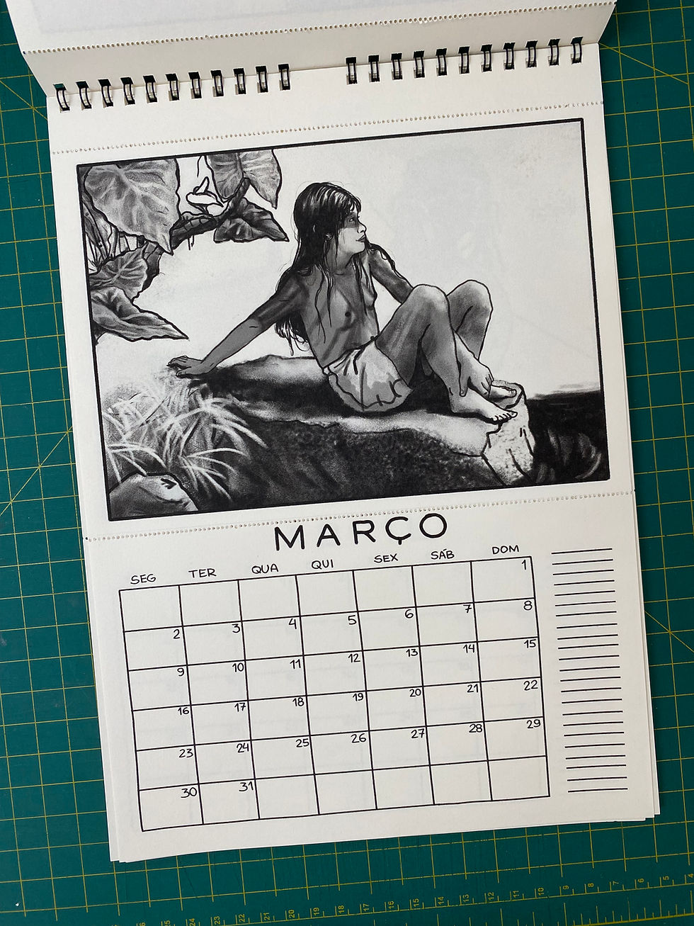 Miniatura: Calendário 2026 - Mulheres (A4)