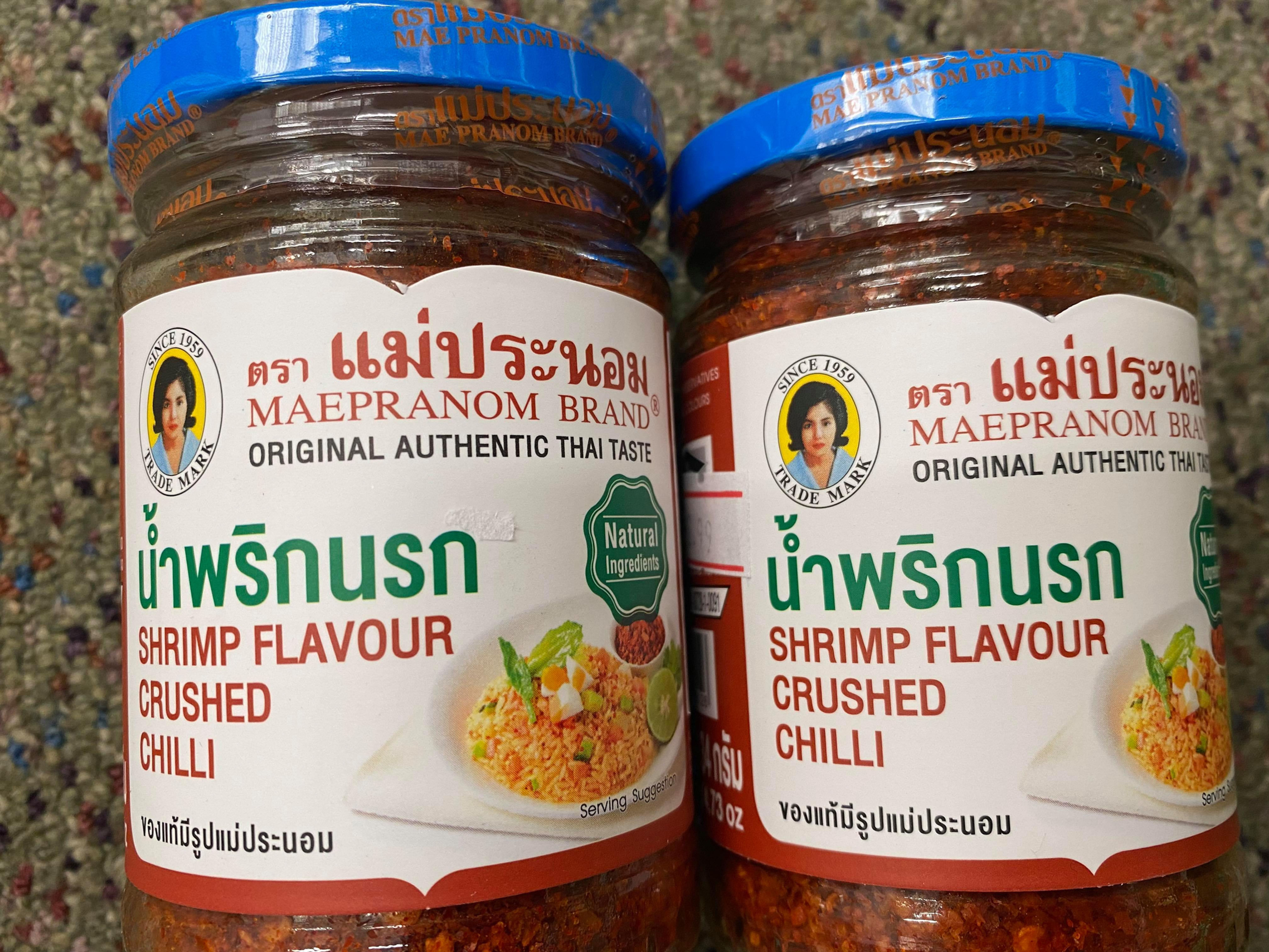 Maeprnom Brand-Shrimp Flavour Crushed Chilli 228g