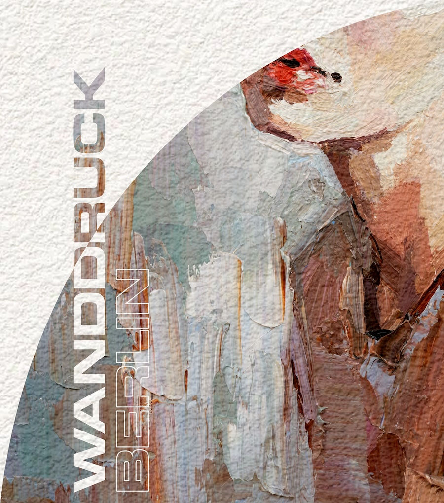 anywall direkt Wanddruck Wanduntergrund Struktur