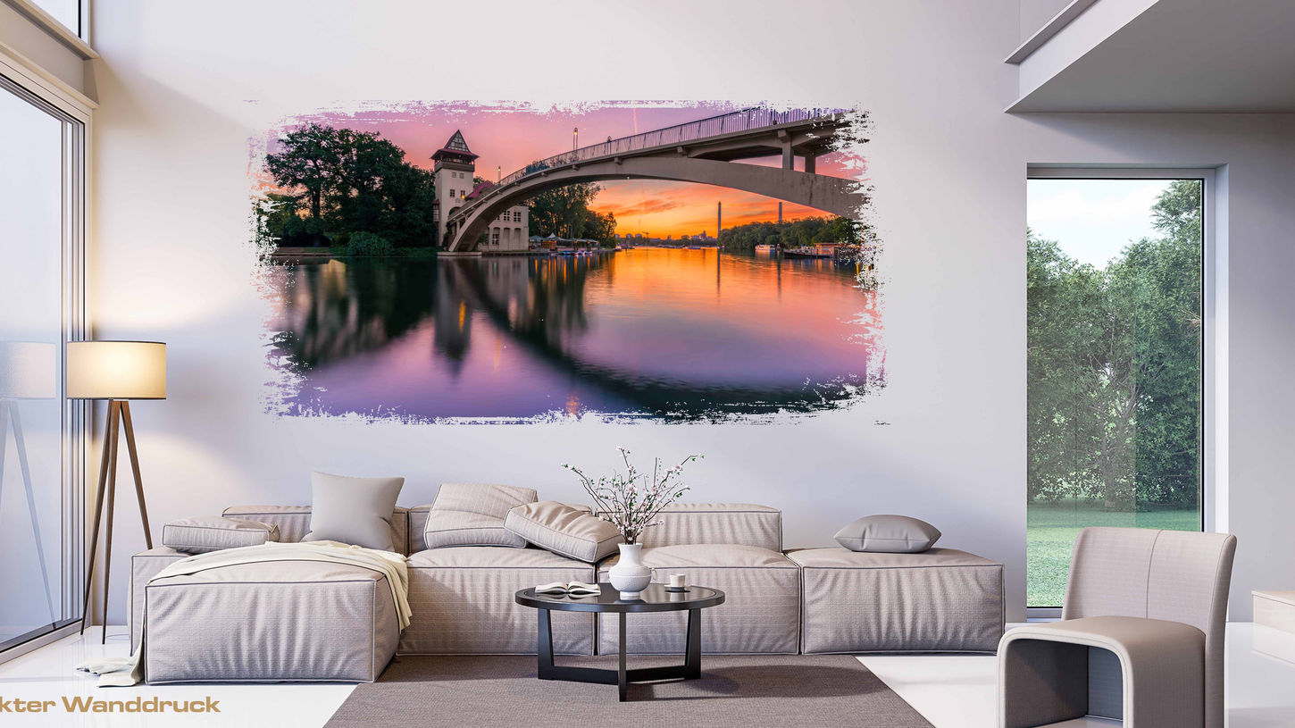 Beispiel für Wanddruck