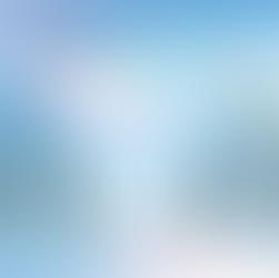 direkter Wanddruck - Architektur auf blauem Hintergrund