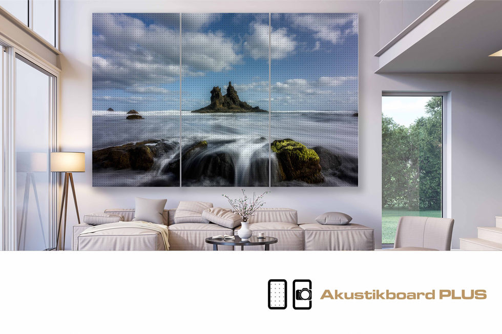 Akustikbilder durch direkten Wanddruck