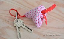 Porta chaves flor