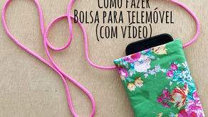 Como fazer uma bolsa para telemóvel