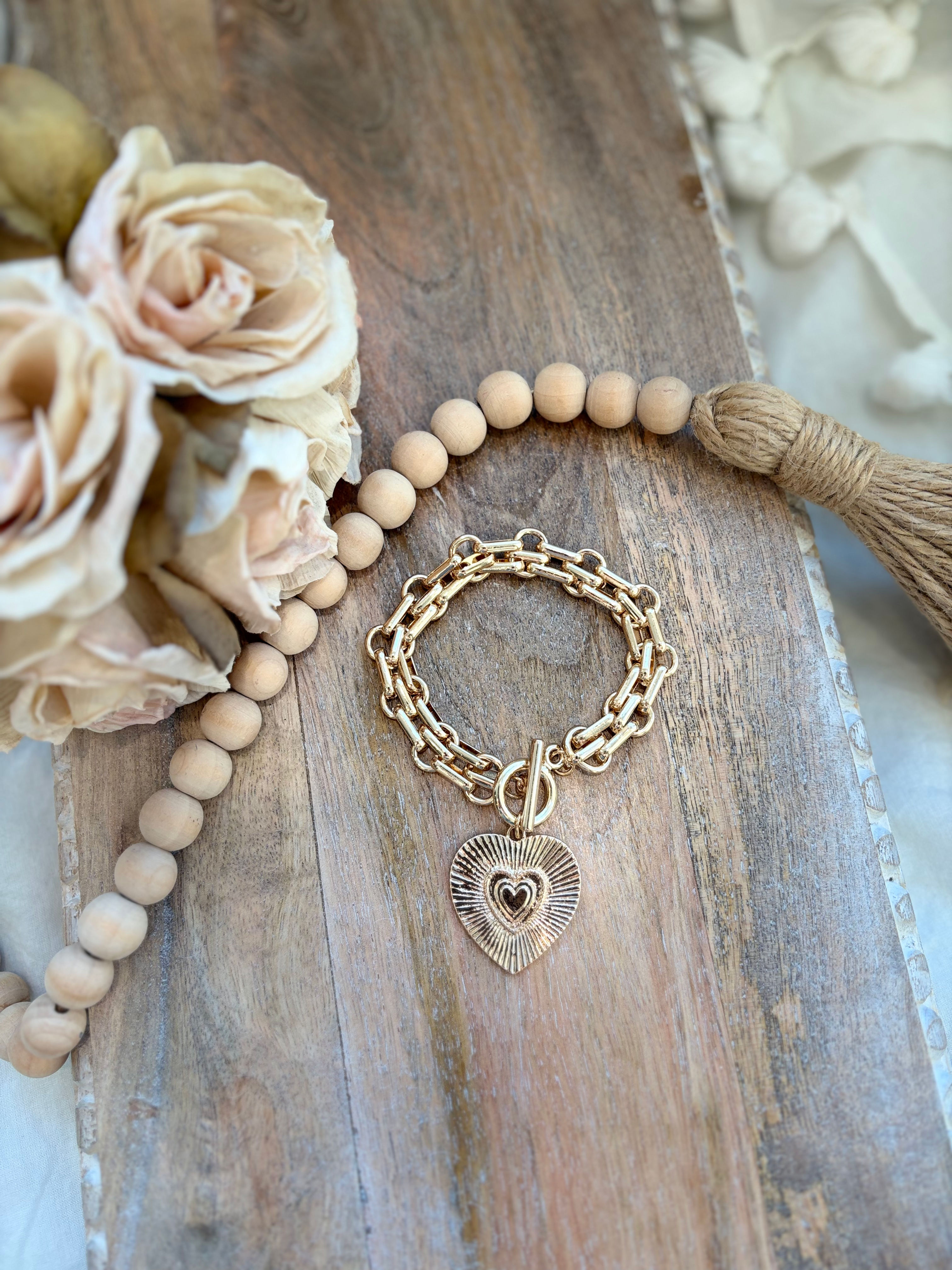 With All Your Heart Bracelet 