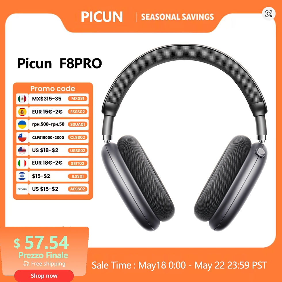 Thumbnail: Picun F8 Pro ANC Headphones 3D Audio