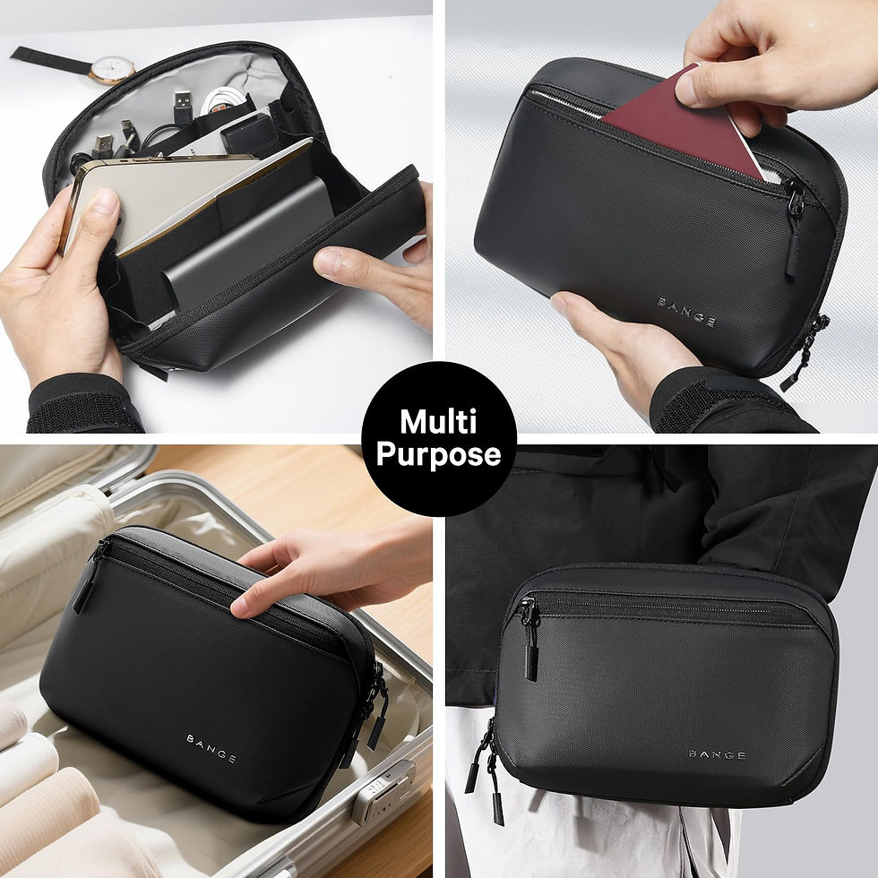 Thumbnail: BANGE Cable Organizer Travel Bag