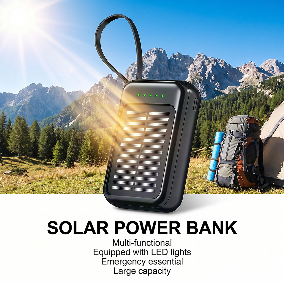 Thumbnail: Power Bank Solar 20000mAh Fast Charge