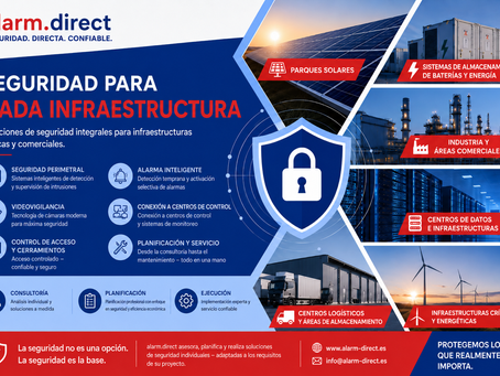 Seguridad para cualquier infraestructura: concebida de forma integral, implementada de manera profesional