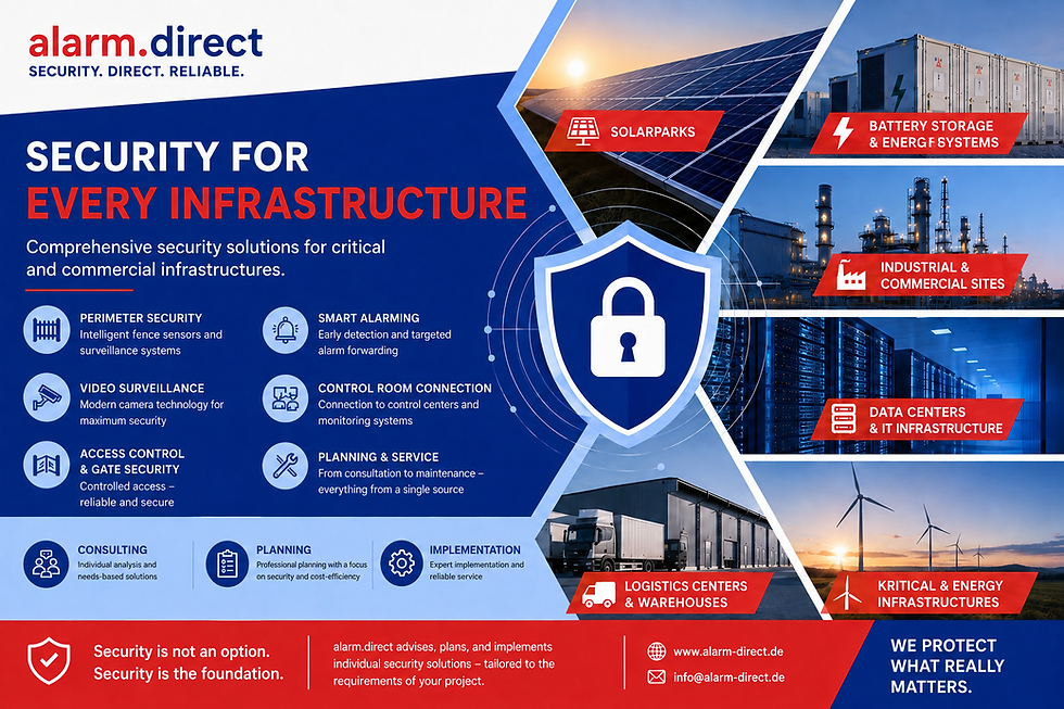 Security for every type of infrastructure – compact, scalable and highly reliable