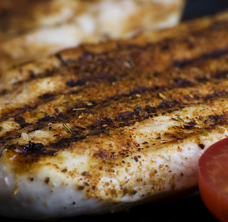 Grilled Fish Steak