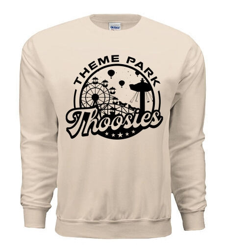 Thumbnail: Unisex Fleece Sweatshirt (black logo)