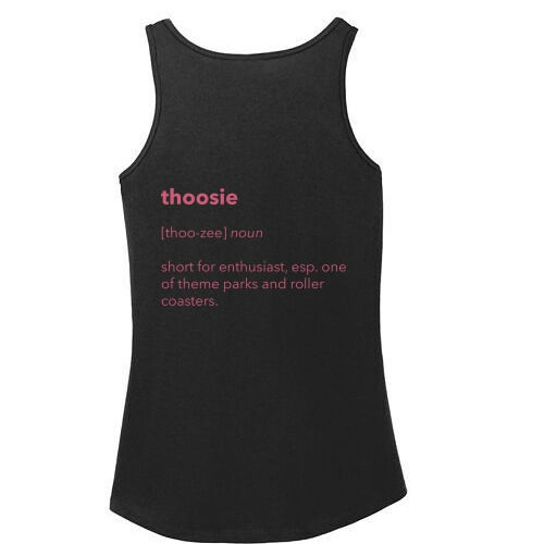 Thumbnail: Women’s Black Tank (graphic logo)