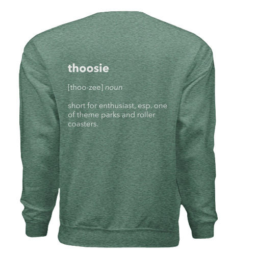 Thumbnail: Unisex Fleece Sweatshirt (standard white logo)