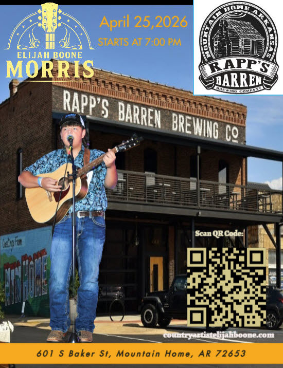 Elijah Boone Morris - Live at Rapp's Barren Brewery!