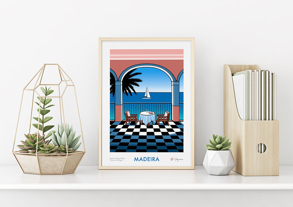 Thumbnail: 'Madeira' Giclée Art Print