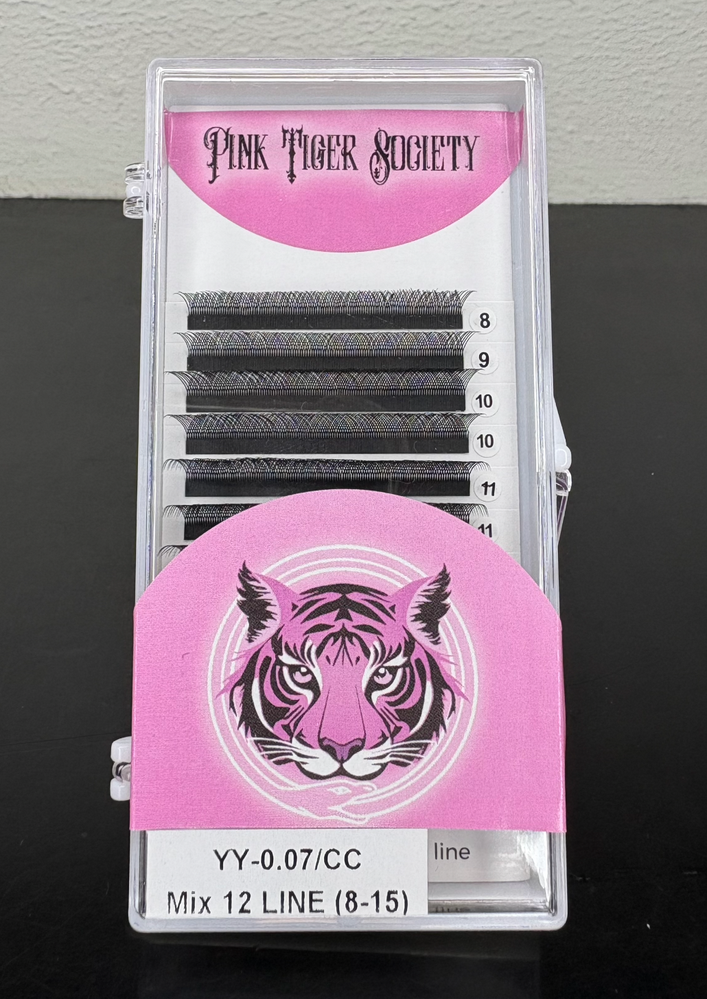 Tiger Speed YY CC Curl Lash Extensions (On Strip)
