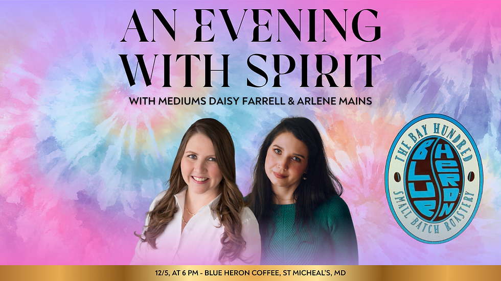 An Evening With Spirit At The Blue Heron
