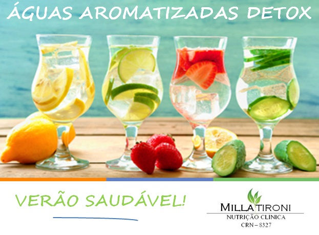 ÁGUAS AROMATIZADAS