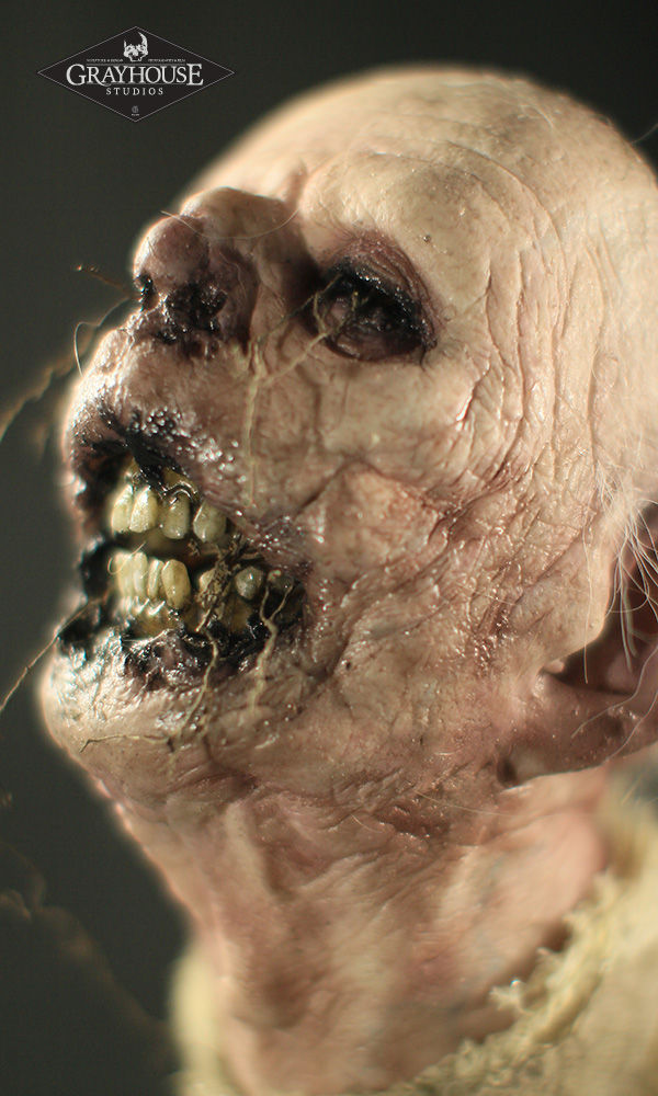 Thumbnail: SILICONE SMALL CADAVER HEAD DISPLAY - STANLEY PAIN