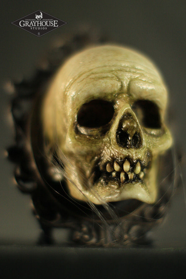 Thumbnail: MORT SMALL RESIN HEAD WALL HANGER