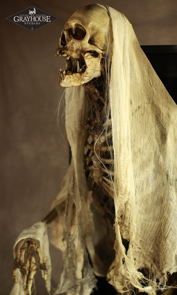 Thumbnail: XL DELUXE RESIN SKELETON SHADOWBOX