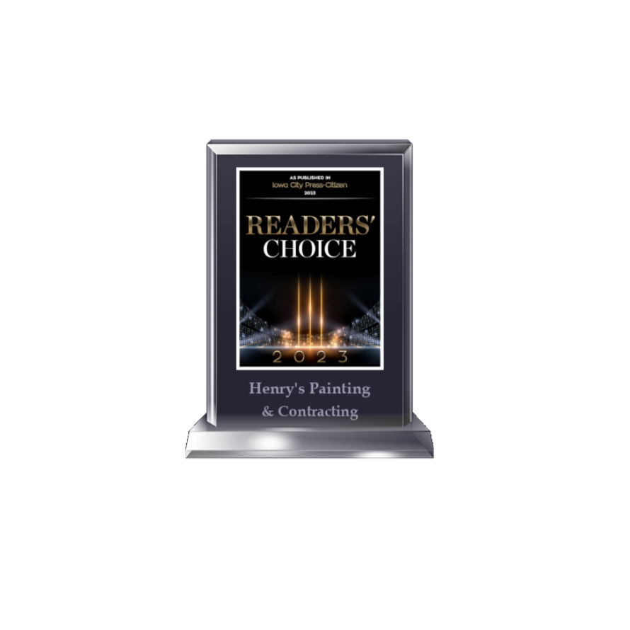 2023 Reader's Choice Award for Best Painting Contractor - Henry's Painting & Contracting