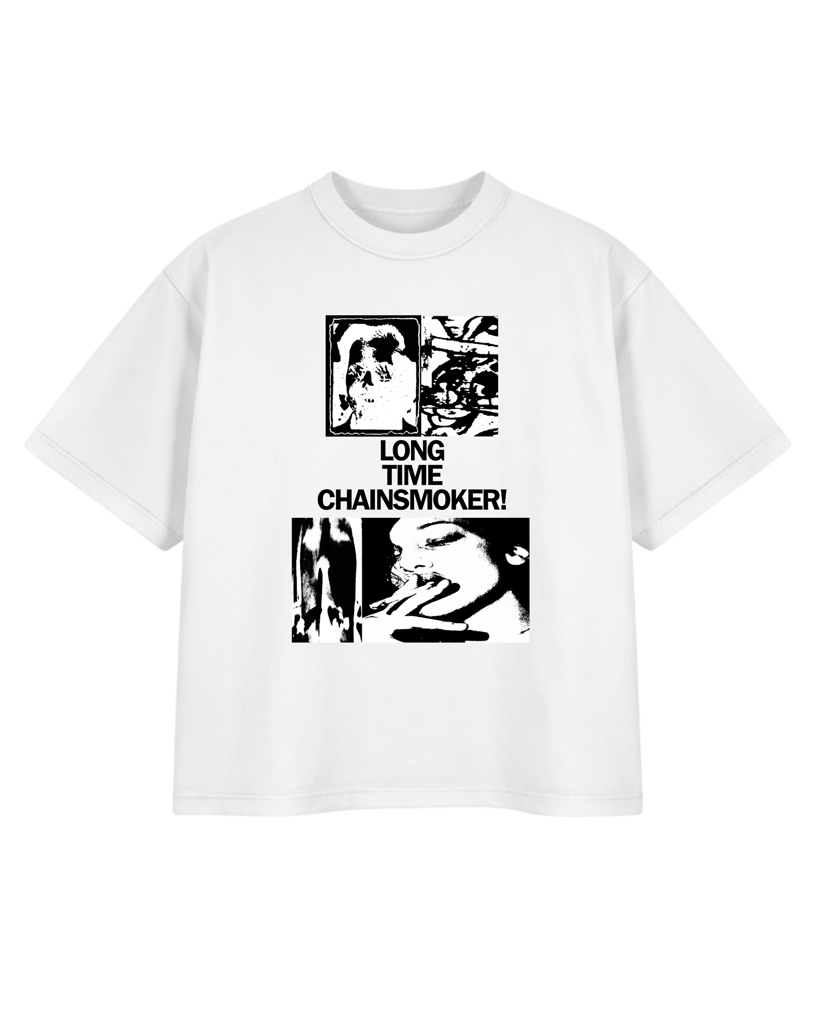 CHAINSMOKER! REVERSE T-SHIRT