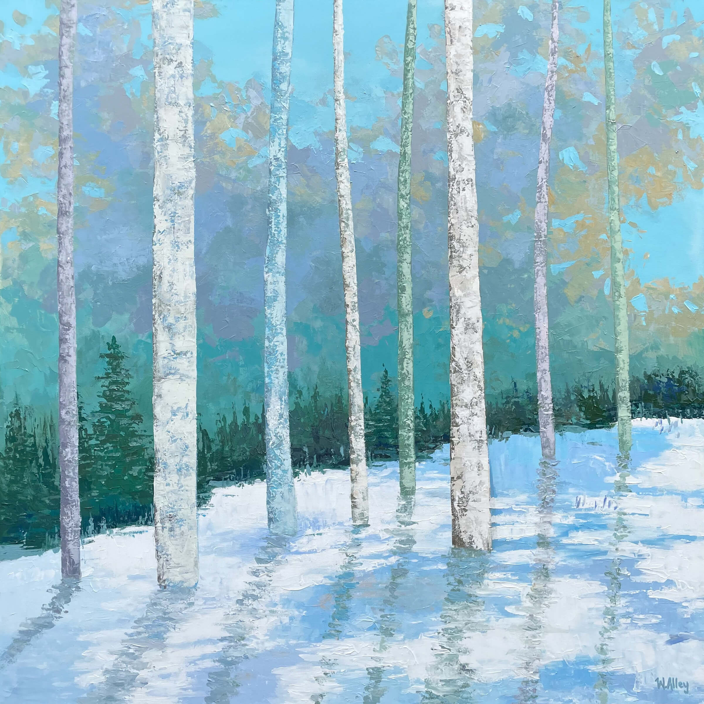 Dreaming of Snow, Aspens