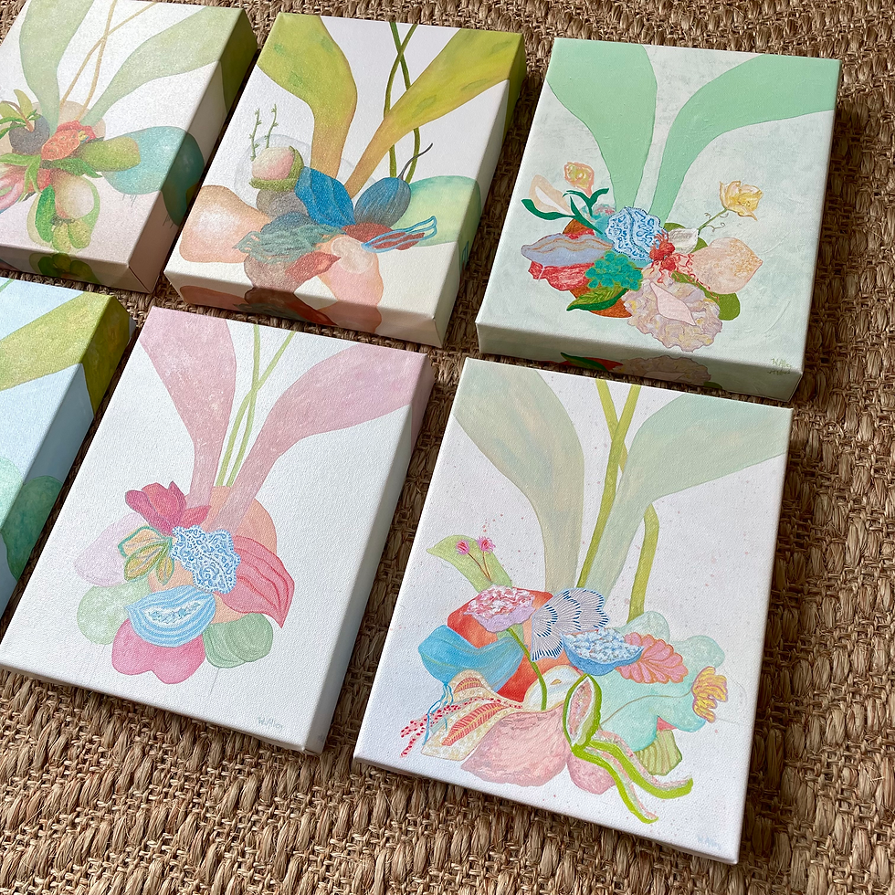 Thumbnail: Pink Plant, Print