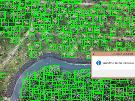 Automated Coconut Palm Inventory and Health Diagnostics using YOLOv8 Deep Learning and Multispectral Data Analysis.