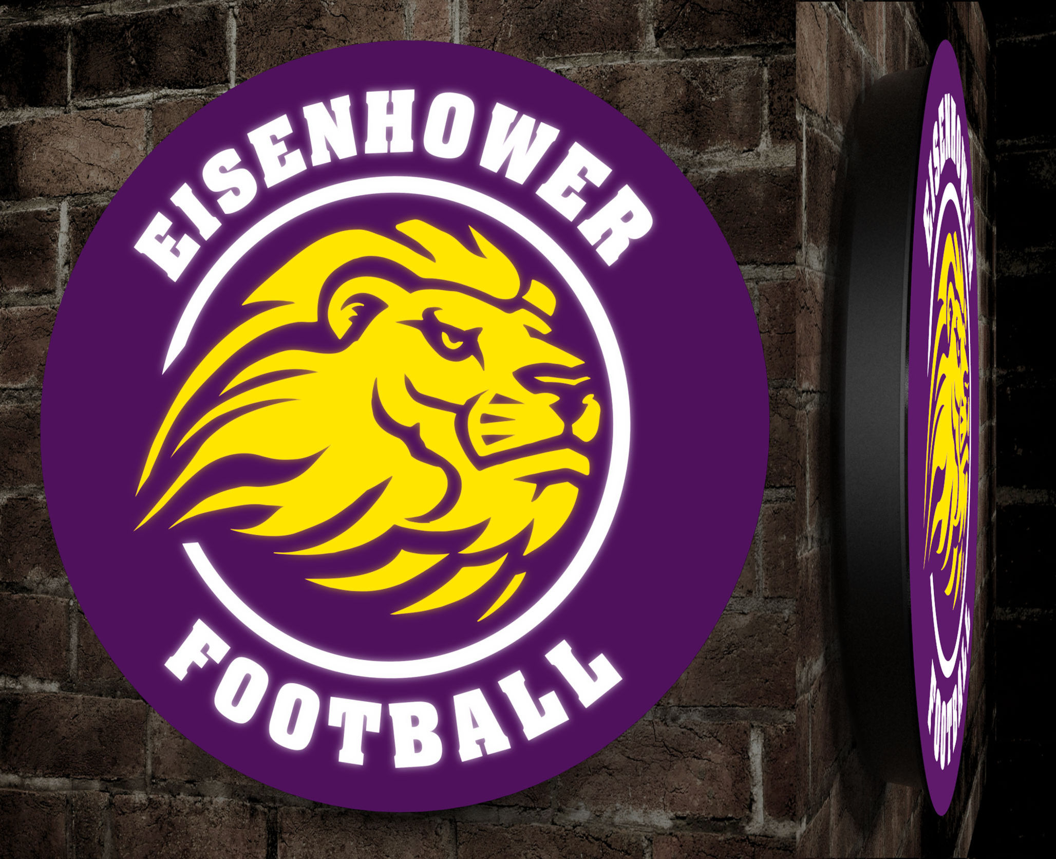 Ike Football LED sign