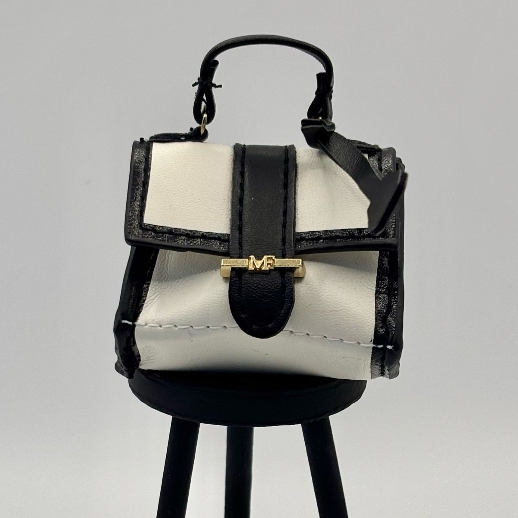 Black and White Satchel Handbag Mini Brands Fashion Series 3