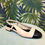 Thumbnail: Latte Black Very Flat Slingback