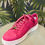 Thumbnail: Pink Suedette Chunky Trainer