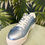 Thumbnail: Metallic Blue Zip Trainer