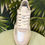 Thumbnail: Platform Leather Silver Trainer