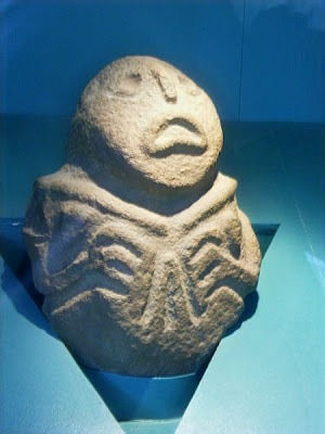 Escultura de Lepenski Vir.