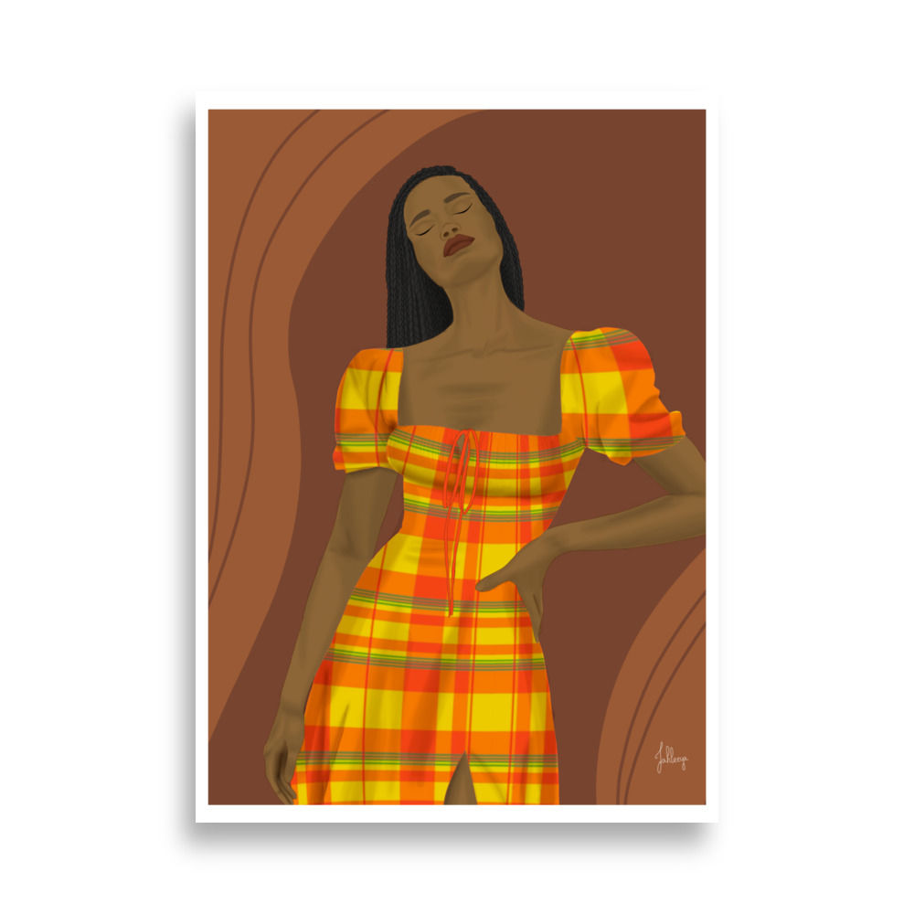 Poster Alya | Affiche murale madras